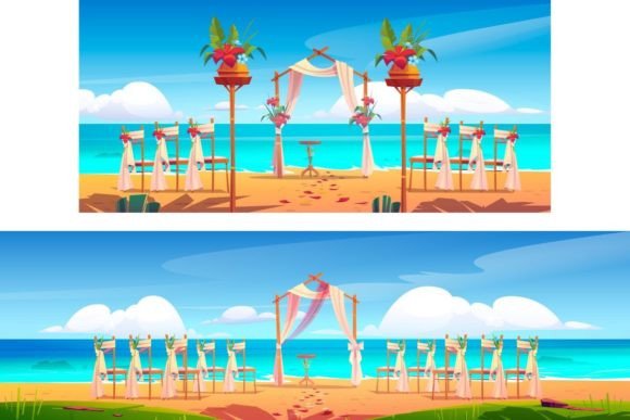 Beach Wedding Set: Your Design Toolkit for Coastal Charm