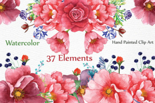 Elevate Your Designs with Watercolor Peonies Clipart