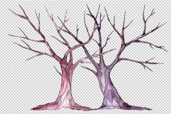 Elevate Your Wedding Stationery with Watercolor Trees