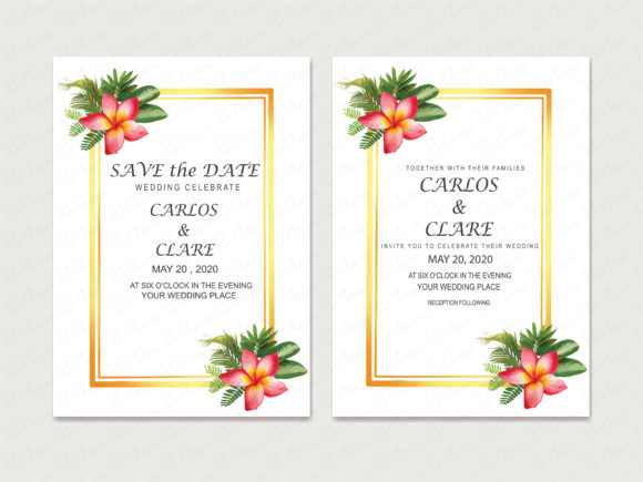 Exploring the Natural Elegance of Wedding Card Flowers