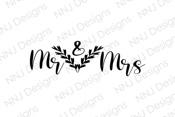 Mr and Mrs SVG Wedding Clipart: A Designer's Guide