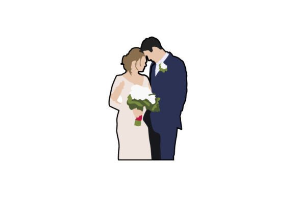 Portrait Wedding Couple Illustration: A Designer's Guide