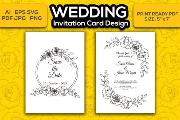 Wedding Card Design Floral Svg Png: A Designer's Toolkit for Elegant Invitations