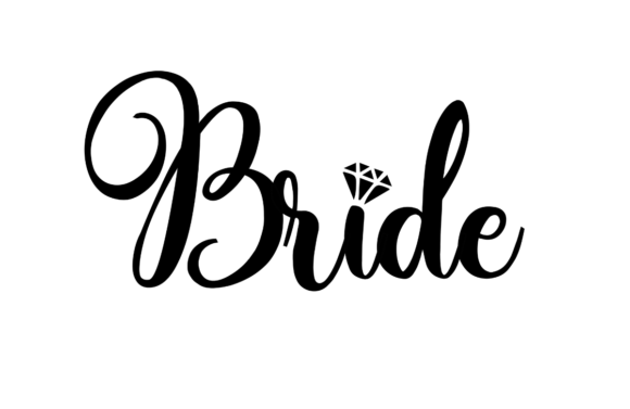 Wedding Elegance: Your Free Bride SVG Graphic